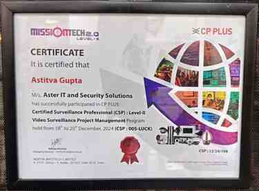 CP Plus Certificate